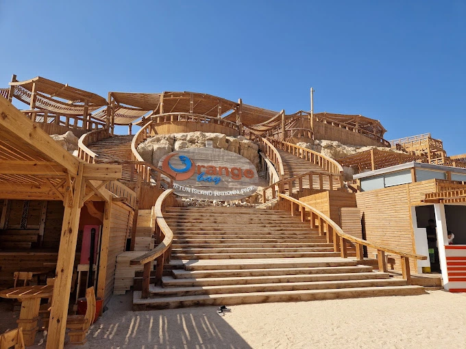 Orange Bay Island Trip from El Gouna