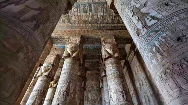 What is the Temple of Hathor in ancient Egypt?