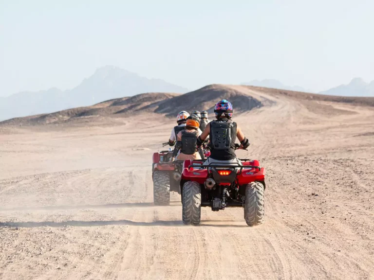 Quad Bike Safari in the desert of Egypt