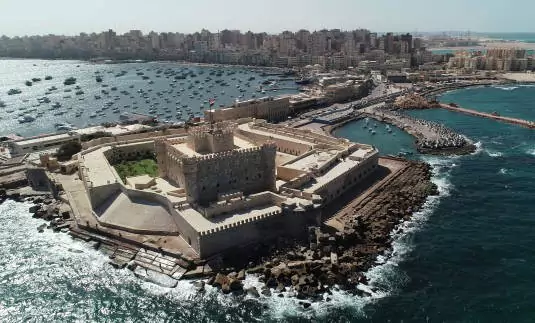 Greco Roman Museum and Alexandria Sites from Alexandria Port