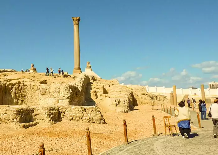 Greco Roman Museum and Alexandria Sites from Alexandria Port