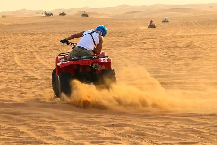 5-Hour Sunset Quad Biking Tour from Makadi Bay
