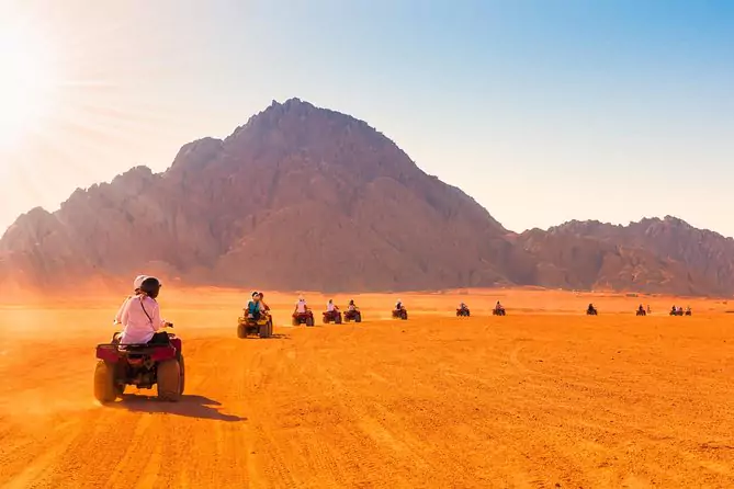 5-Hour Sunset Quad Biking Tour from Makadi Bay